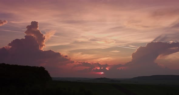 Sunset at the Valley