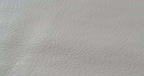 White Leather Closeup