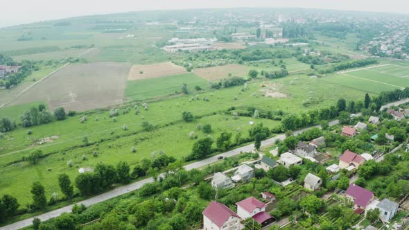 Landing in a Beautiful Rural Residential Area