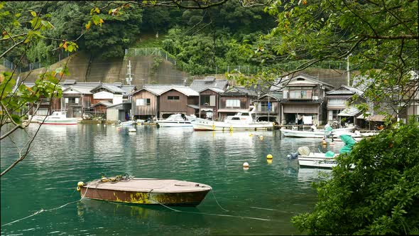 Japanese old town, Ine-cho in Kyoto