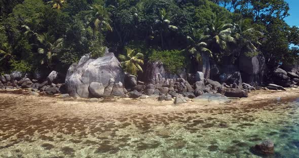 Mahe Seychelles Aerial