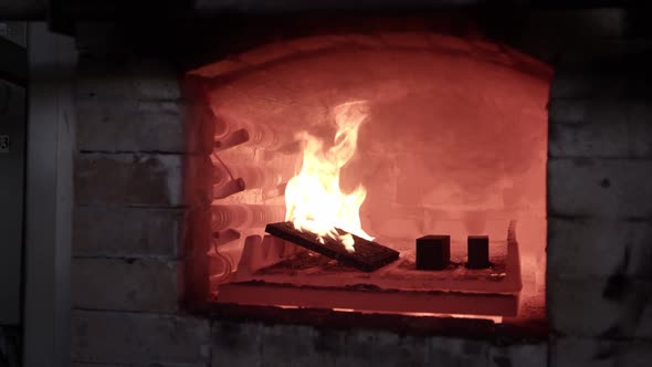 Firing of Metal Blanks in a Furnace