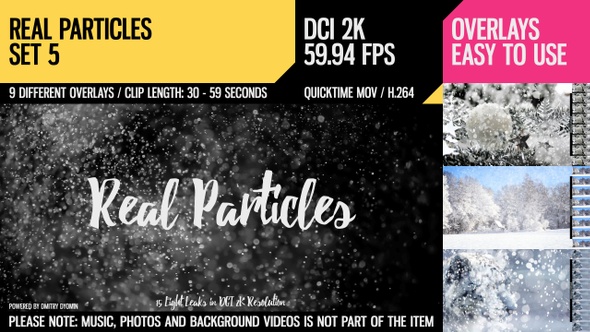 Real Particles (HD Set 5)