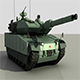 Turkish Main Battle Tank Altay - 3DOcean Item for Sale