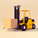 Forklift - 3DOcean Item for Sale