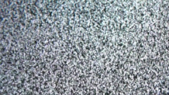 Static Noise of Flickering Detuned TV