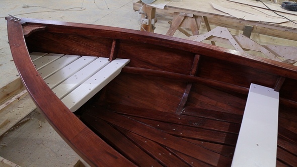 Completed the Construction of the Boat at the Shipyard