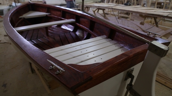 Completed the Construction of the Boat at the Shipyard