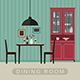 Dining Room Interior - GraphicRiver Item for Sale