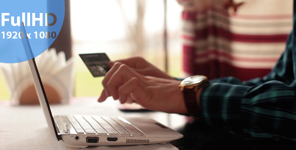 Online Payment by Credit Card in Cafe