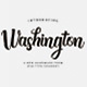 washigton script - GraphicRiver Item for Sale