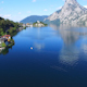 Aerial View of a Blue Alpin Lake in Austria - VideoHive Item for Sale