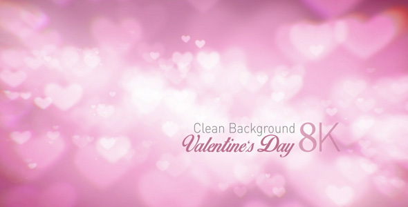 Valentine's Day Clean Background 8K