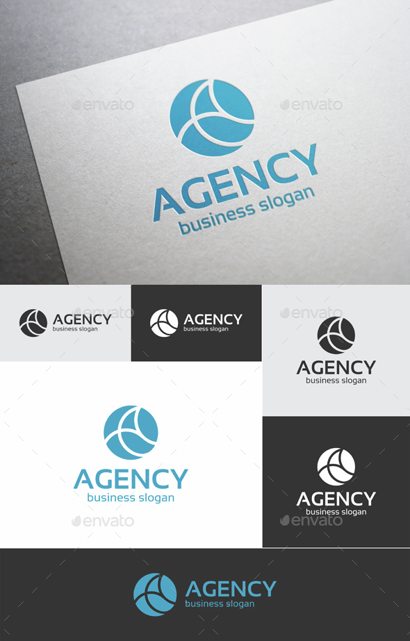 Agency Logo - Abstract Letter A