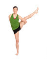 woman doing yoga, crane position - PhotoDune Item for Sale