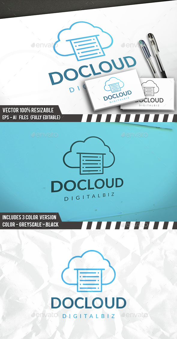 Docs Cloud Logo