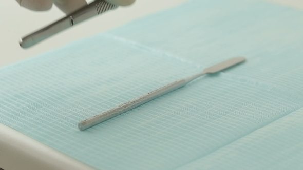 Dental Instruments on The Table