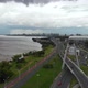 Highway, Road junction, Cars, Street (Porto Alegre, Brazil) aerial view - VideoHive Item for Sale