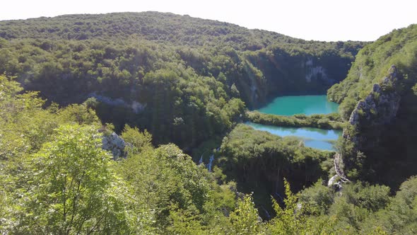 Korana Lake of Plitvice Lakes National Park