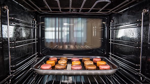 Baking Macarons In The Oven