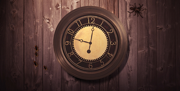 The Wooden Wall Clock alt