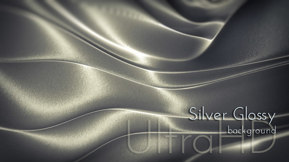 Silver Glossy Background