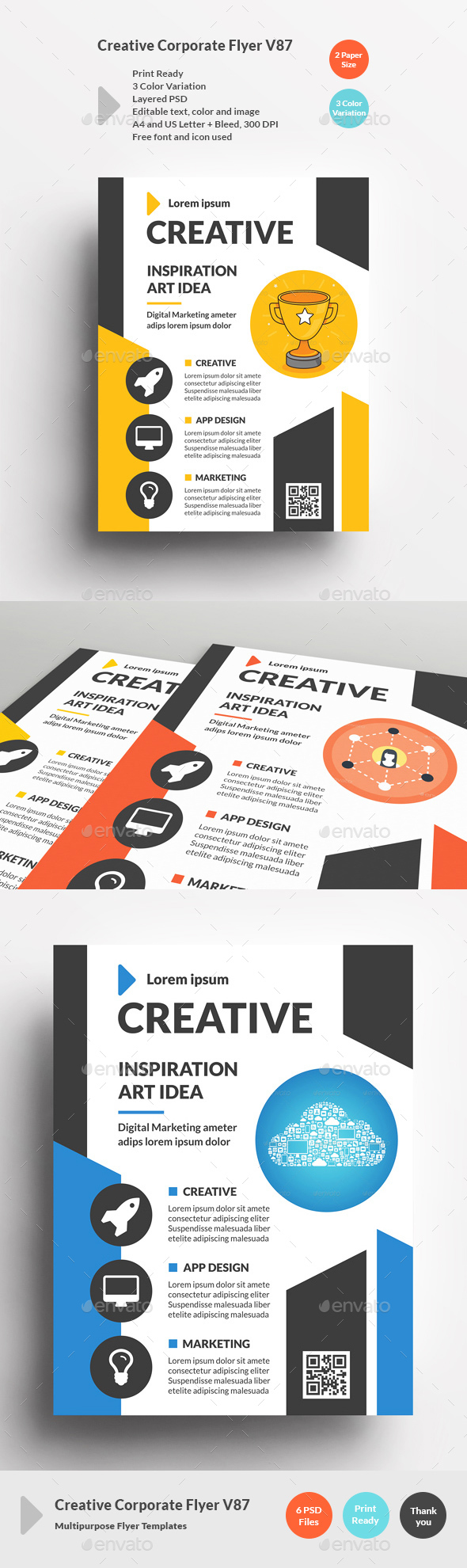 Creative Corporate Flyer V87