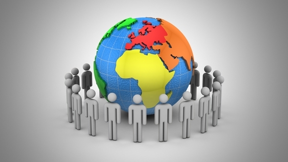 People Form A Circle Around The Earth alt