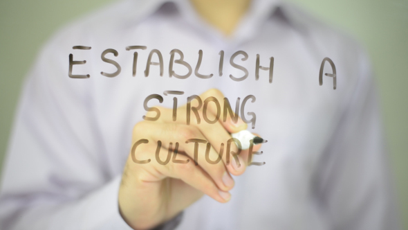 Establish A Strong Culture 