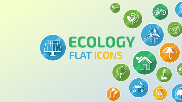 Ecology Concept Icons alt
