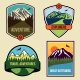 6 Travel Badges and Emblems - GraphicRiver Item for Sale