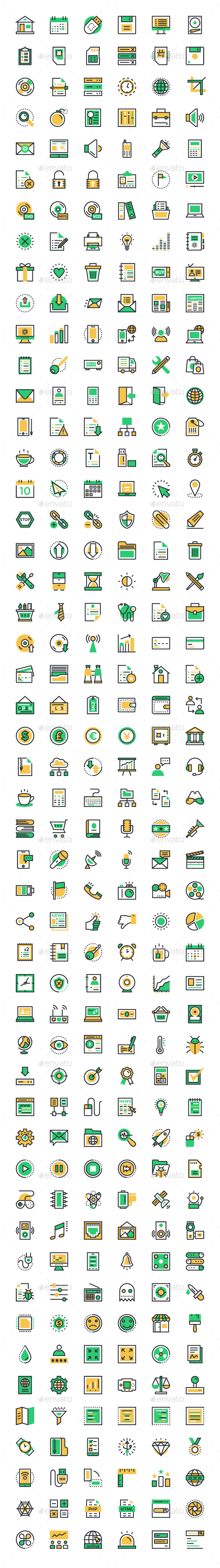 300 User Interface and Web Icons