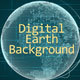 Digital Binary Earth Background - VideoHive Item for Sale