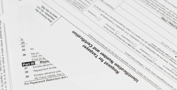Tax Forms Rotating