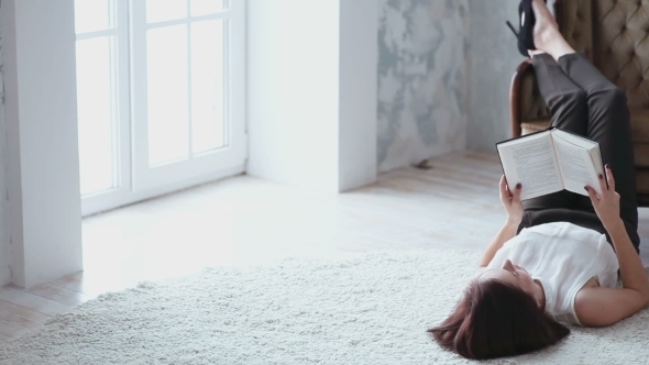 Read a Book While Lying On The Floor