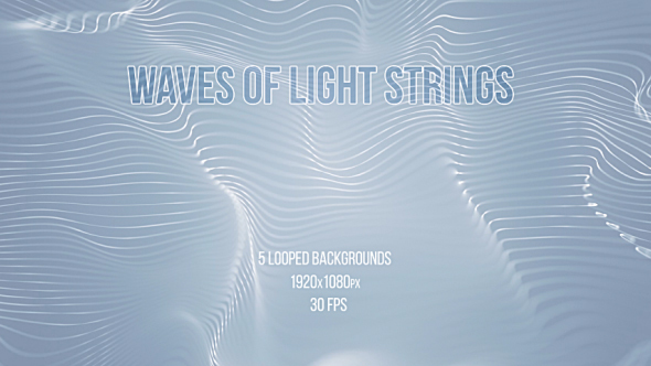 Waves Of Light Strings