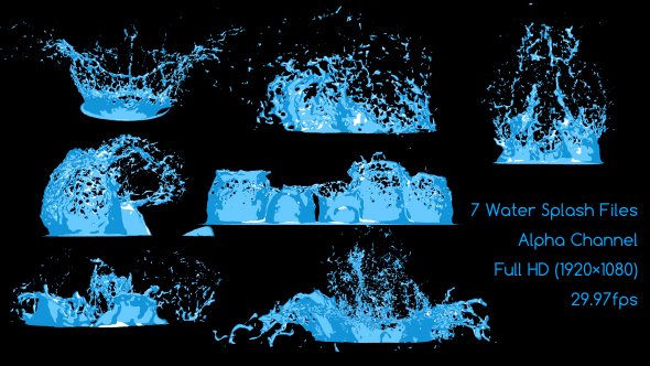 2D Water Splash Pack alt