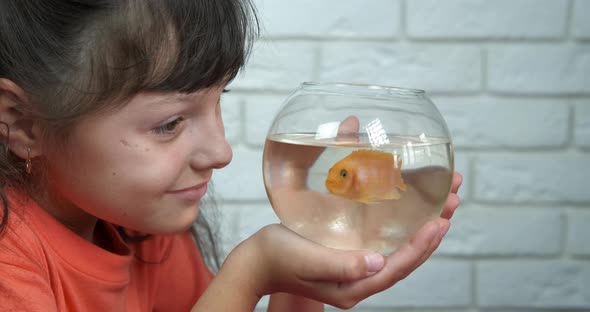 Fish Bowl By Child