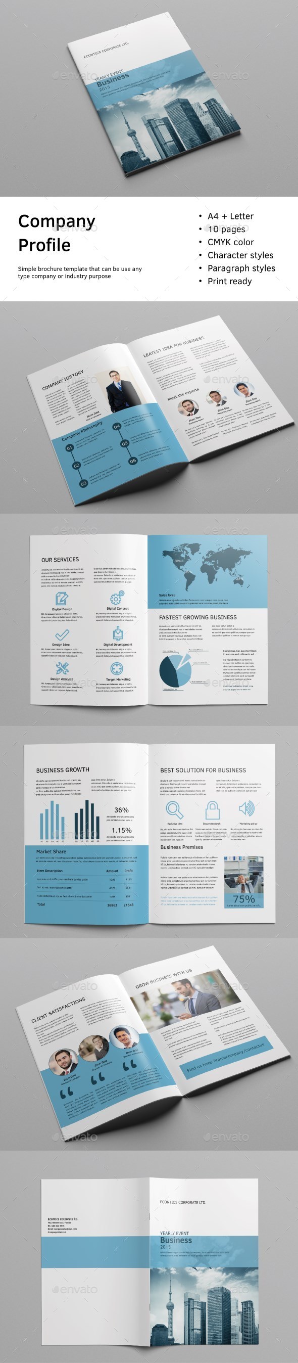 Template Company Profile Design Ideas Foto Images