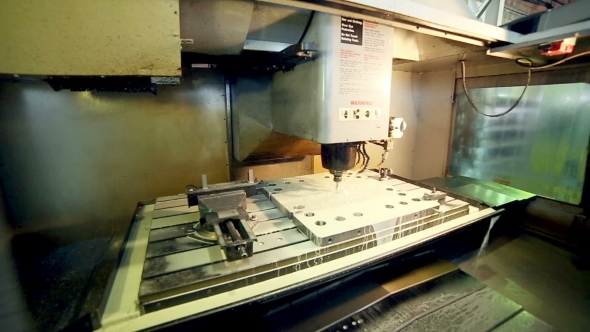 Metal Processing On CNC Machine