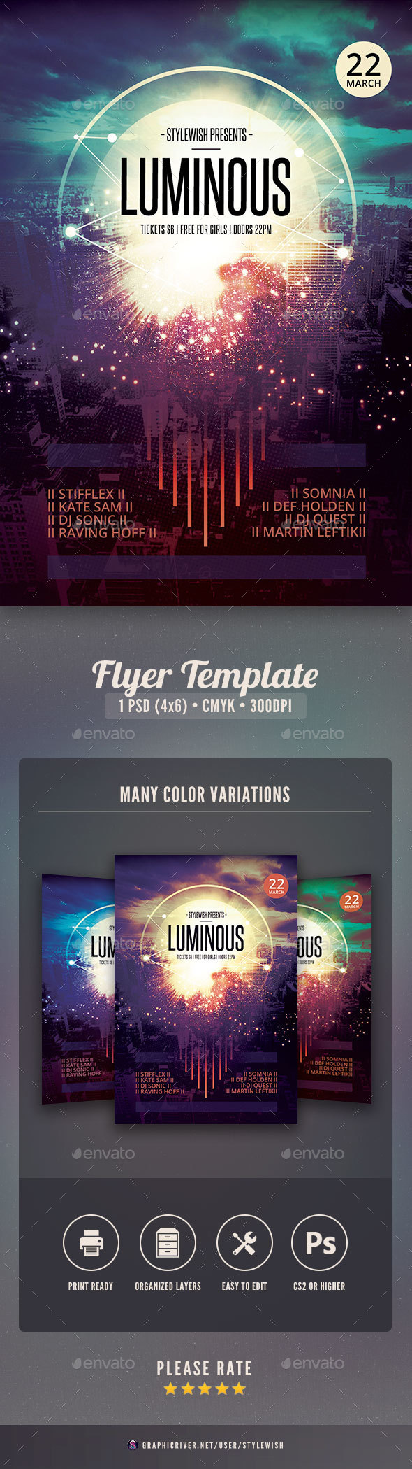 Download Psd Flyer Templates From Graphicriver Yellowimages Mockups