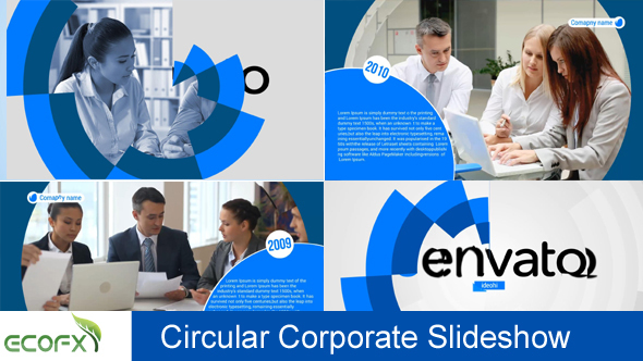 Circular Corporate Slideshow
