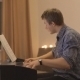 Young Man Playing The Piano - VideoHive Item for Sale
