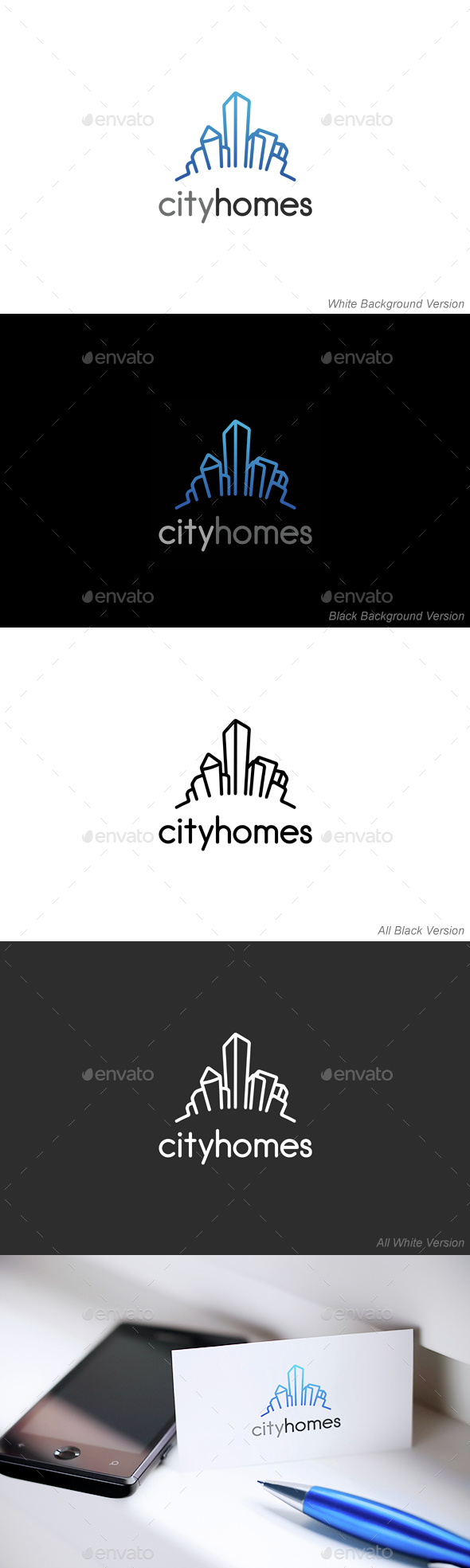 Real Estate or Building Company Logo