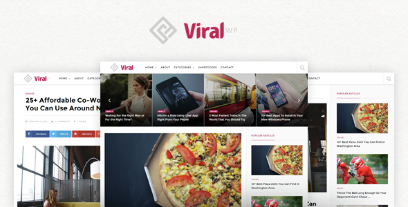 ViralWP -  Buzz News & Blog WordPress Theme