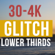 Glitch Lower Thirds - VideoHive Item for Sale