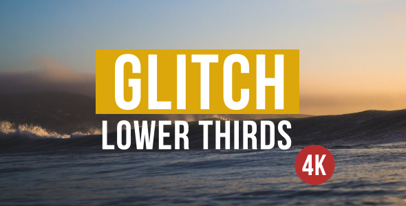 Glitch Lower Thirds