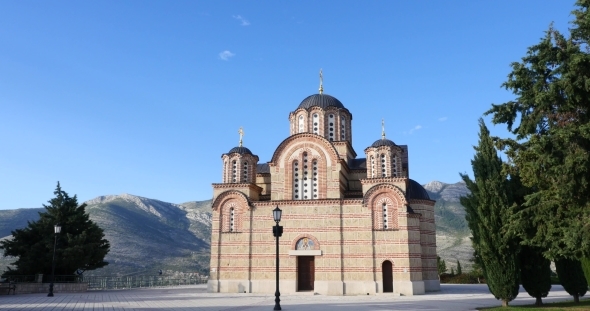 Orthodox Monastery In Trebinje