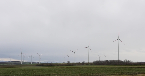 Windmills In Austria