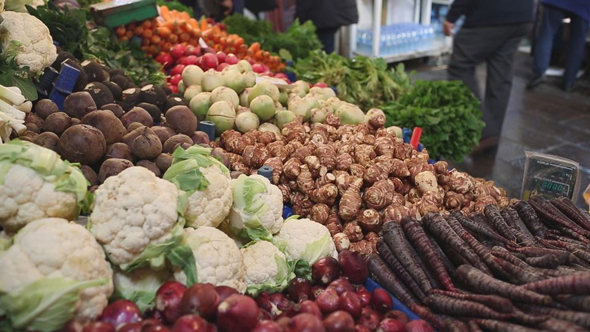 Turkish Vegetables Bazaar